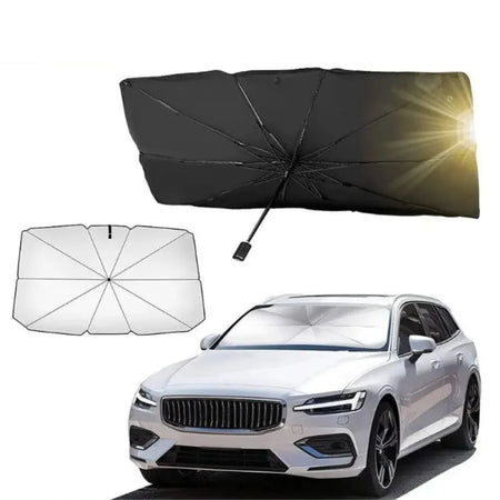 Protetor Solar Parabrisa Sol Parasol Carro Guarda Chuva Uv