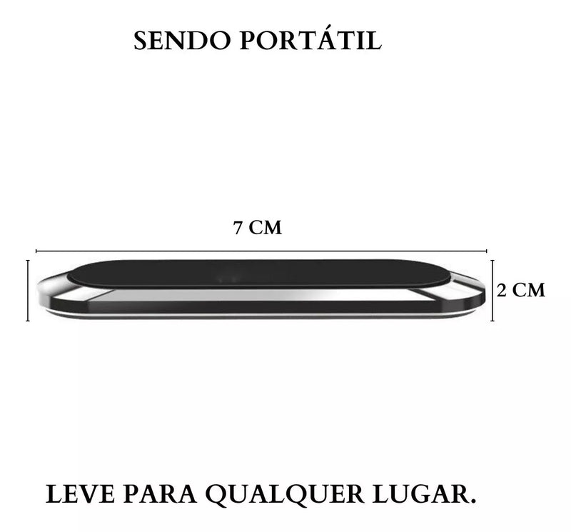 Suporte Magnético Veicular Carro Celular Imã Universal Metal